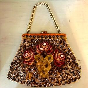 Vintage Jolles Original needlepoint 1920’s evening bag